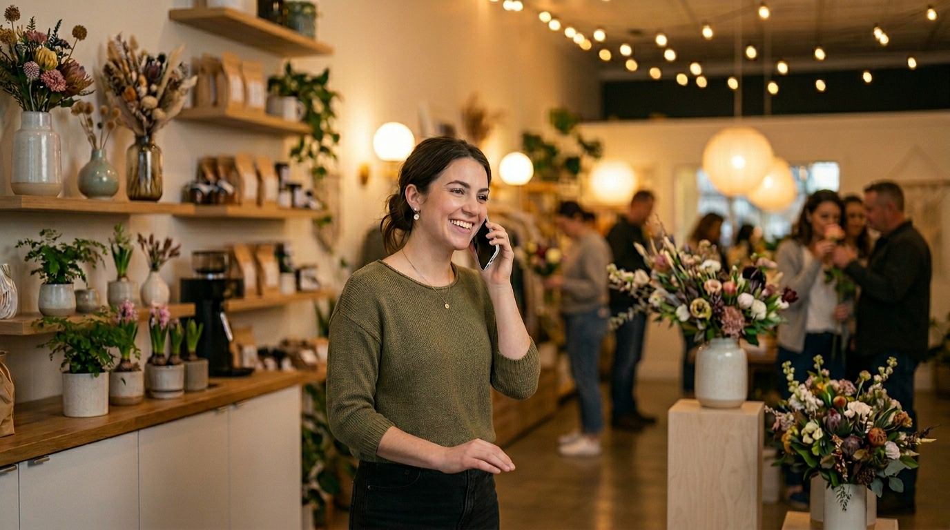 Every missed call is a missed bouquet sale